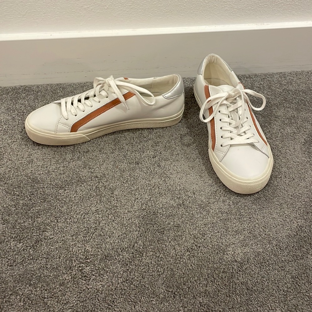 Madewell White Tennis Shoes